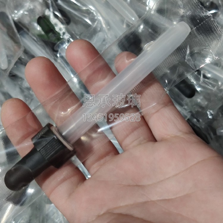 20-410 60ml波斯顿瓶滴管 益生菌口服液滴头 带管套 独立包装