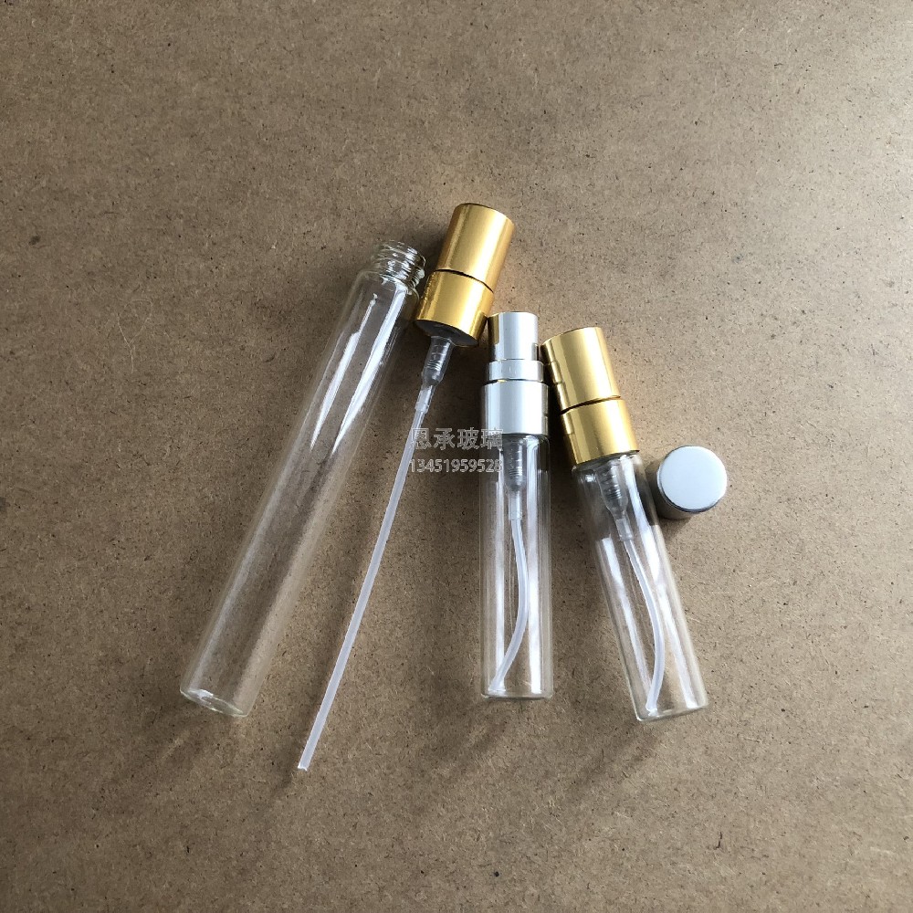 定制香水瓶 1ml 2ml 3ml 4ml 5ml 6ml 7ml 8ml 9ml 10ml 11ml 12ml 15ml 20ml 25ml 30ml 管制瓶带电化铝喷雾头