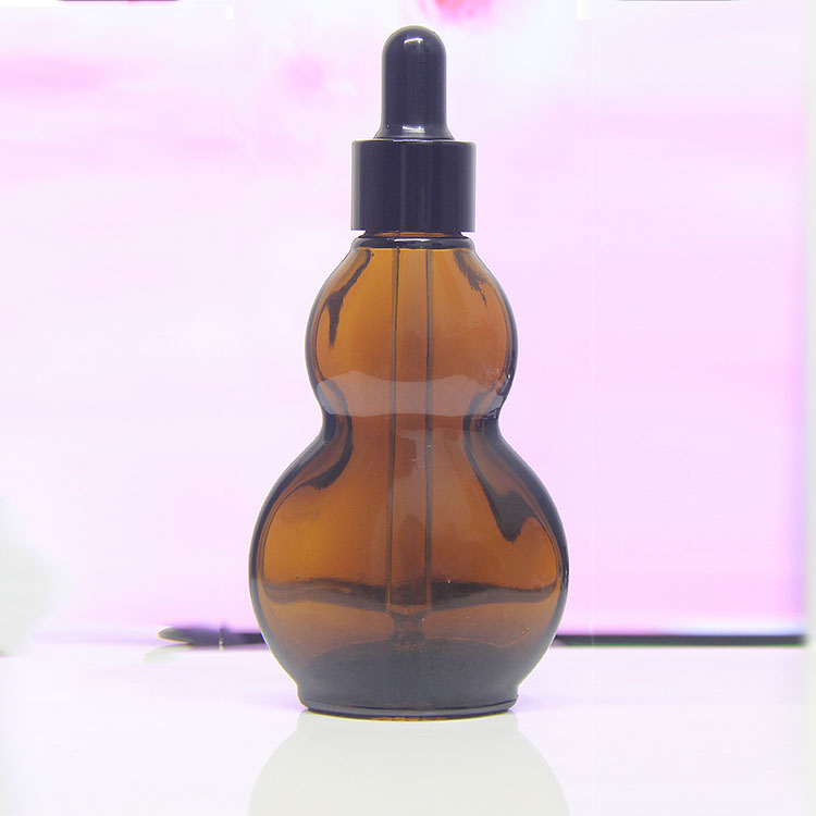 扁葫芦玻璃瓶滴管瓶滴剂瓶药瓶厂家30ml